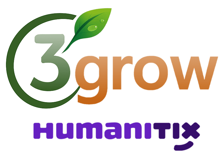 3grow x Humanitix logo