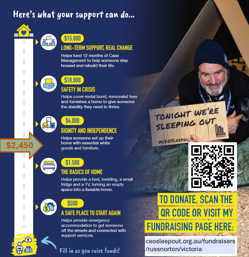 sleepout progress image