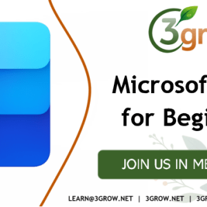 Microsoft Word for Beginners | Melbourne | Mon 23 Nov 2026